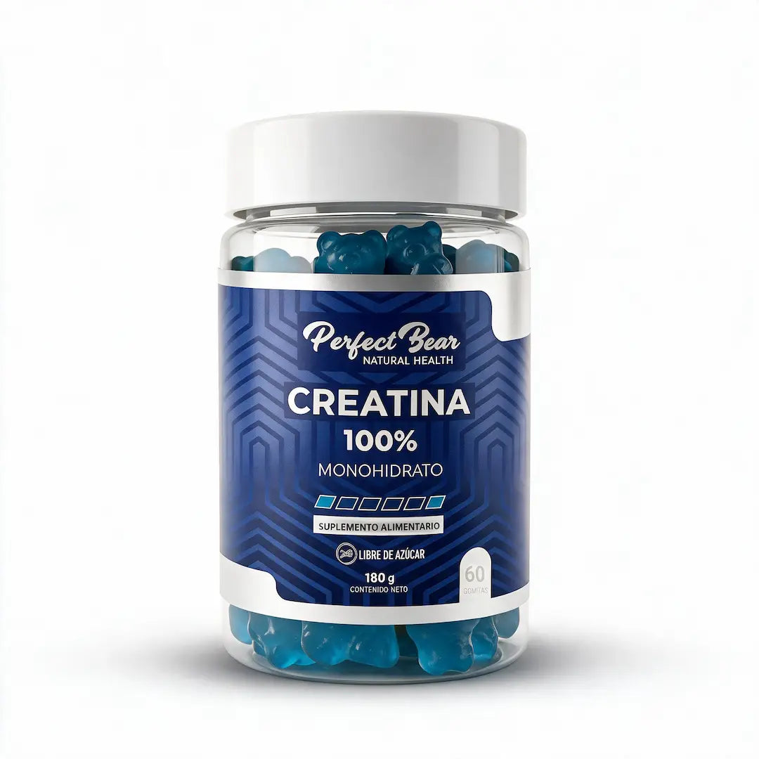 Creatina Monohidrato en Gomitas | Fuerza y Rendimiento