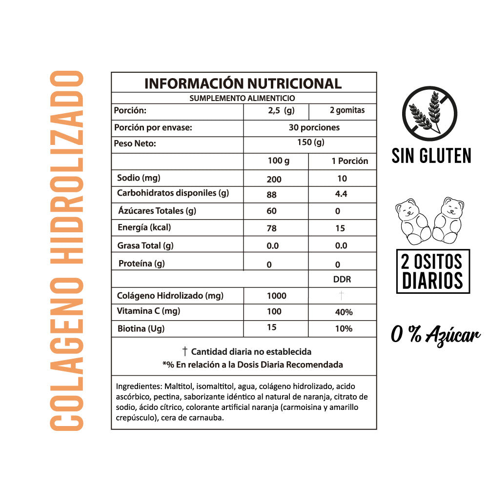 Colágeno Hidrolizado 3 meses  + Aceite de Argan