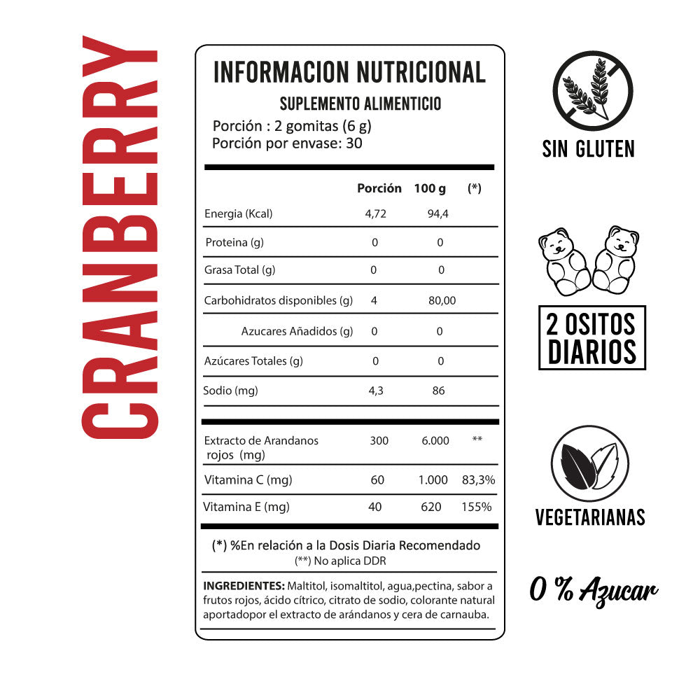 Pack HNS + Cranberry