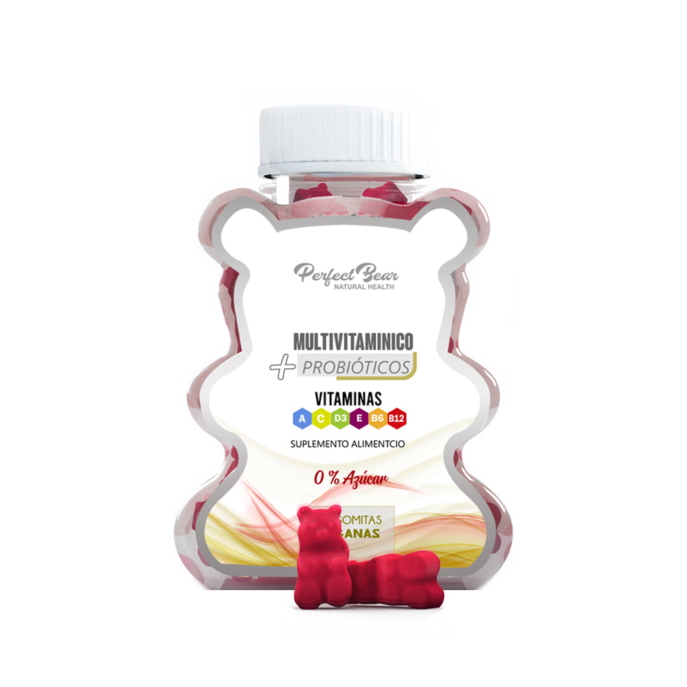 multivitamínicos, probióticos en gomitas