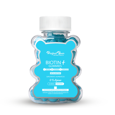 Biotina en Gomitas con Betacaroteno | Pelo, Piel y Uñas