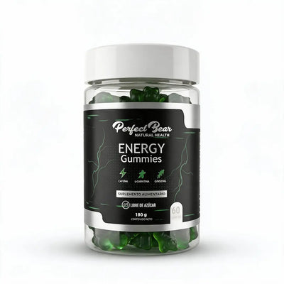 Energy Gummies | Cafeína, L-Carnitina y Ginseng en Gomitas