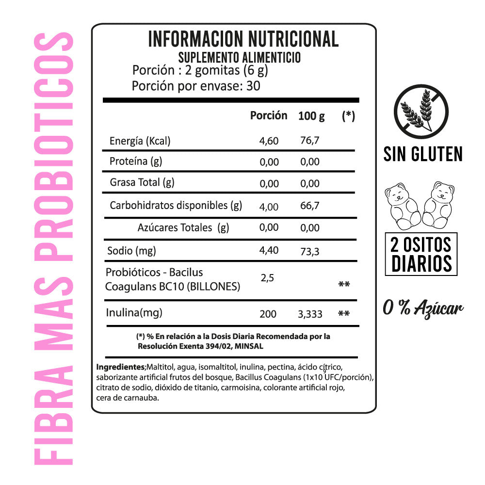 Fibra + Probiotico