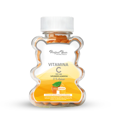 Vitamina C en Gomitas 500mg | Defensas y Piel Luminosa